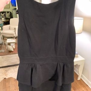 Tibi black dress